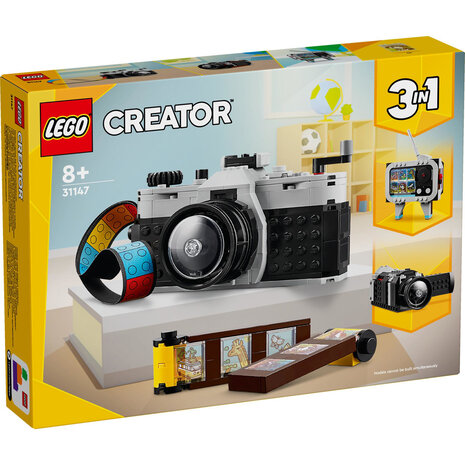New LEGO 31147 Creator 3-in-1 Retro camera
