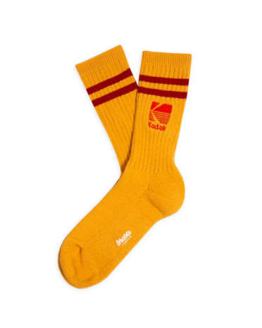 Brava & Kodak socks Geel (size 41-45)