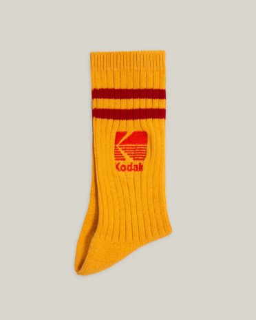 Brava & Kodak socks Geel (size 41-45)