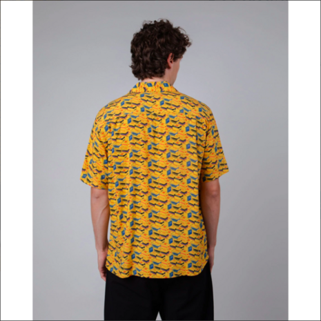 BRAVA & KODAK FILM ALOHA YELLOW shirt (medium)