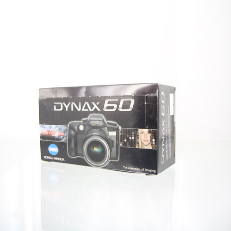 Nieuw (oude stock) Minolta Dynax 60 + AF 28-100 / 3.5-5.6 (D) lens