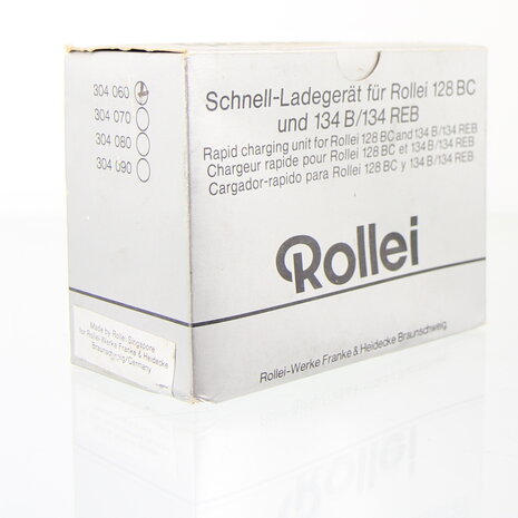 In doos Rollei snellader unit Type F voor Rollei 128 BC en 134 B / 134 REB (type 304 060)