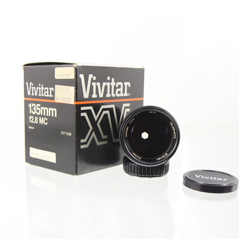 NOS Vivitar 135mm 1:2.8 MC Pentax K-mount (PK) lens