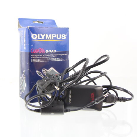 In doos Olympus D-7AC Camedia AC-adapter 4.8V