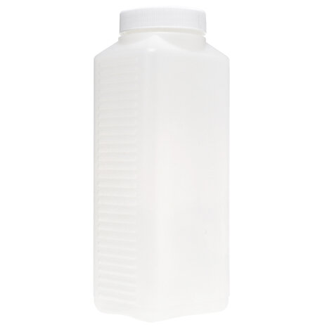 Oldcamshop brede dop fles 1000ml wit