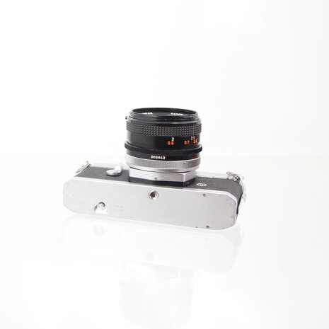 Canon TX met Canon lens FD 50mm f1.8 S.C.
