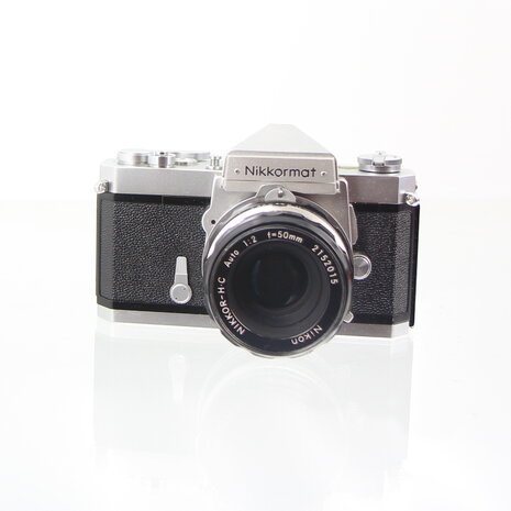 Nikon Nikkormat FTN met Nikkor-H.C 1:2 f=50mm lens