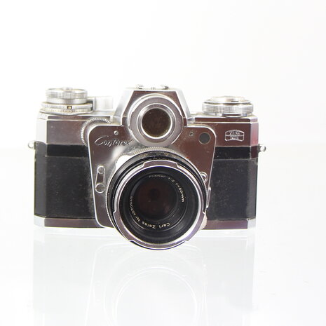 Zeiss Ikon - Contarex Bullseye met Planar 50mm F2