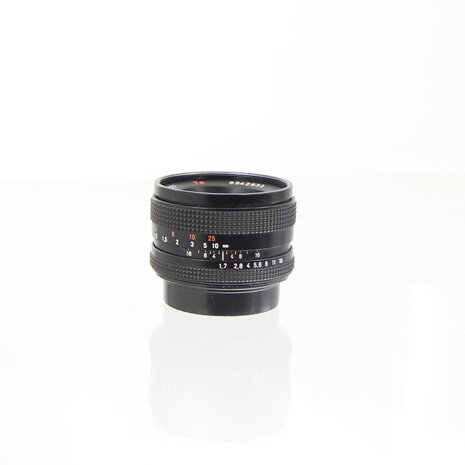 Carl Zeiss Planar 1.7/50 T* lens voor Contax/Yashica