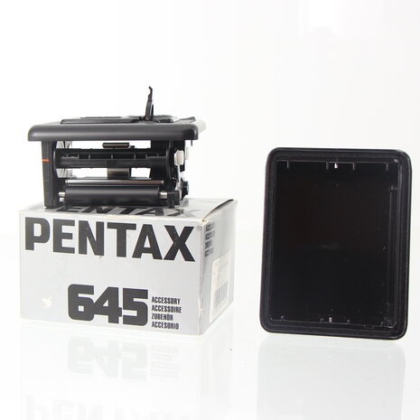 In doos Pentax 645 filmrug/magazijn voor 120 film