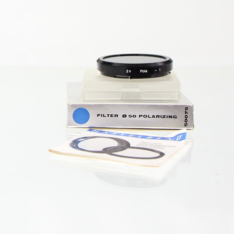 NOS In doos Hasselblad Filter Ø 50 polarizing 2x -1 (model 50075)