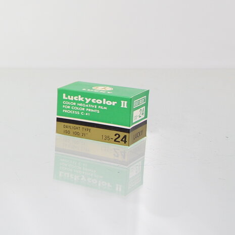 EXPIRED Lucky color II ISO 100 film 135/24 (Exp date 02/1993)
