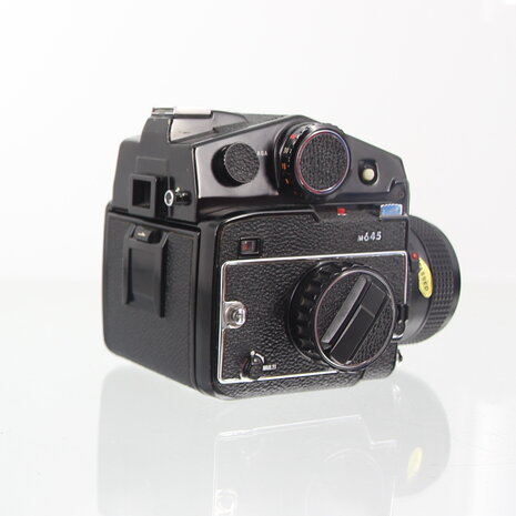 Geserviced Mamiya M645 met mamiya-sekor C lens 80mm f2.8