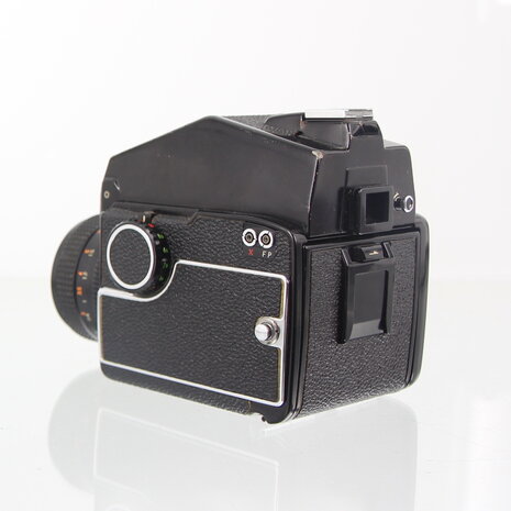 Geserviced Mamiya M645 met mamiya-sekor C lens 80mm f2.8