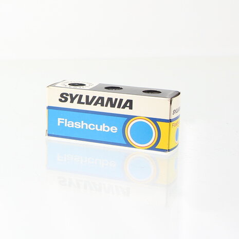 Vintage Sylvania flashcube -  3 blokjes in origineel doosje