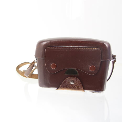 Leica M2 / M3 brown lederen tas met draagriem