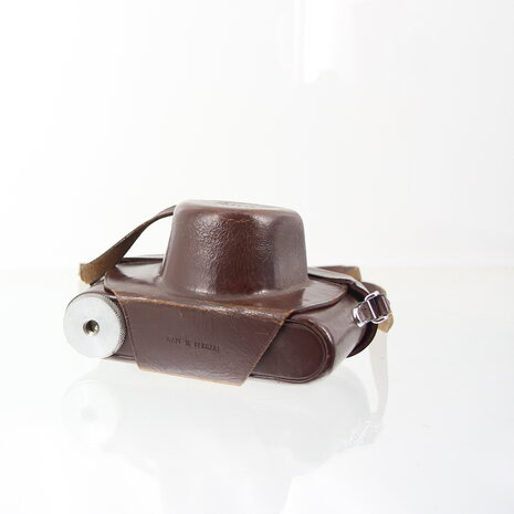 Leica M2 / M3 brown lederen tas met draagriem