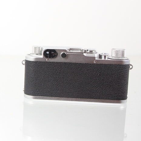 Leitz Leica IIIf red dial met Summitar 5cm F2 lens