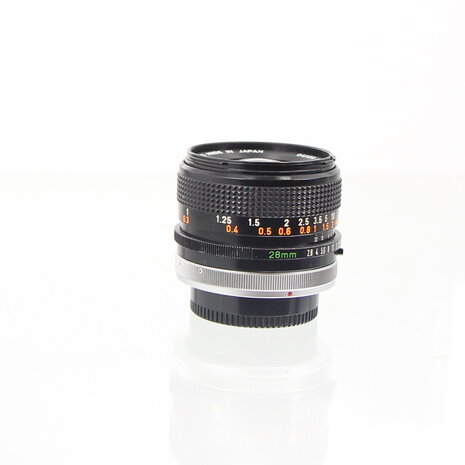 Canon Lens FD 28mm 1:2.8 s.c. groothoek 