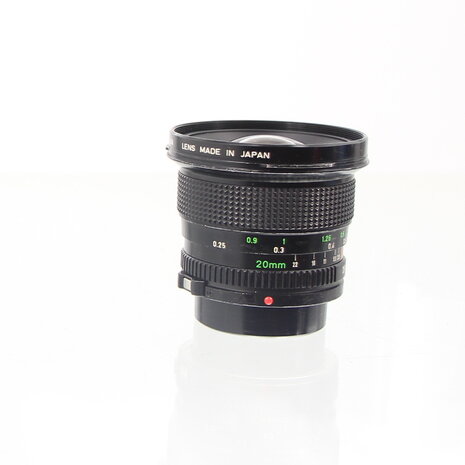 Canon ultra groothoek Lens FD 20mm 1:2.8 
