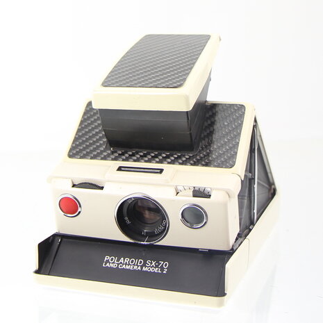 Refurbished  Polaroid SX-70 land camera model 2 - IVORY 
