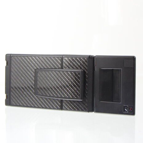 Refurbished Polaroid SLR680 sonar carbon skin