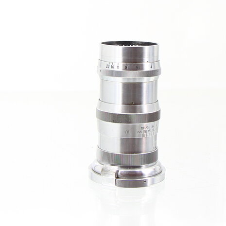 Carl Zeiss Jena Sonnar 1:4 f=13.5cm Chrome RF lens (pre-war)