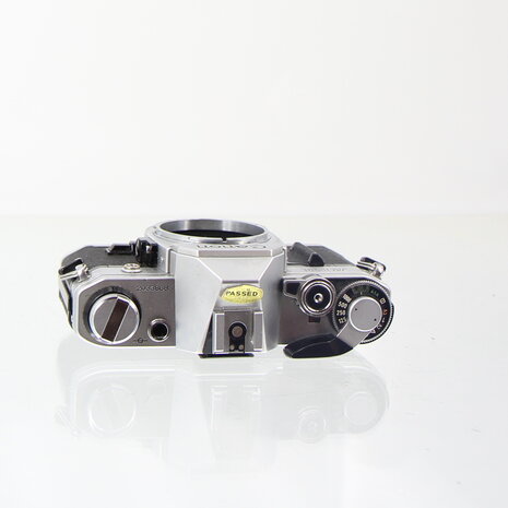 Chrome Canon AE-1 35mm camera body
