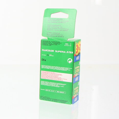 Expired Fujifilm Superia X-tra 400 135/24 3-pack
