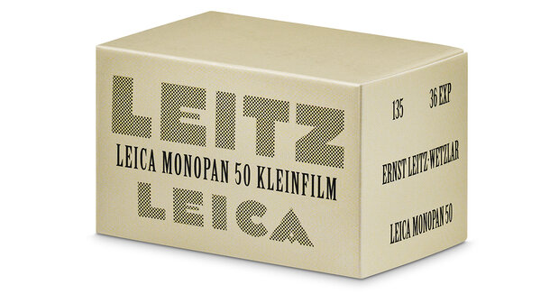 Leica MONOPAN-50 Black & White film (versie 1) - 1 per klant!