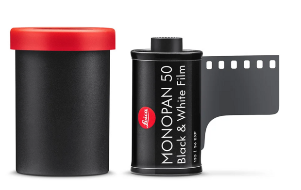 Leica MONOPAN-50 Black & White film (versie 3) - 1 per klant!