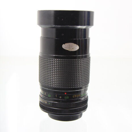 Vivitar 28-90mm f/3.5-4.5 Macro Zoom Lens with Canon FD Adapter