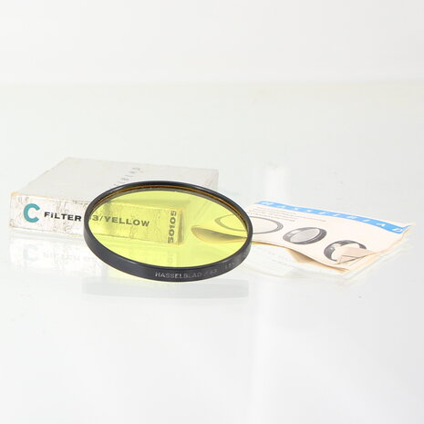 Boxed Hasselblad 63mm Drop-In Yellow Filter Y (type 50105) 