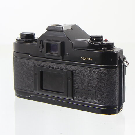 Canon A1 Zwart met Canon FD 50mm f/1.8 Klassieke Programma SLR