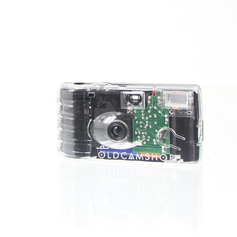 Oldcamshop transparant single use camera 400/36exp