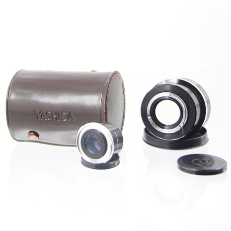 Yashica Yashinon aux. groothoek set voor Yashicamat TLR camera