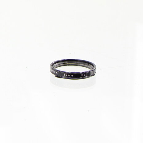 Zwarte Yashica UV filter &Oslash;30mm