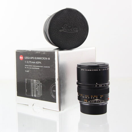 In doos Leica APO-Summicron-M 75/2.0 ASPH. 11637