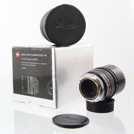 In doos Leica APO-Summicron-M 75/2.0 ASPH. 11637