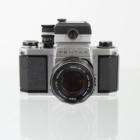 Asahi Pentax S1a met Super-Takumar 55mm f/2