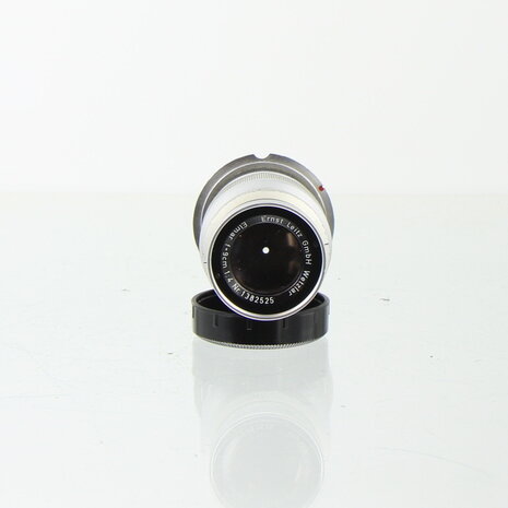 Leica Elmar 90mm f/4 Chroom (Leica M-vatting)