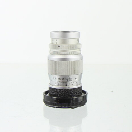 Leica Elmar 90mm f/4 Chroom (Leica M-vatting)
