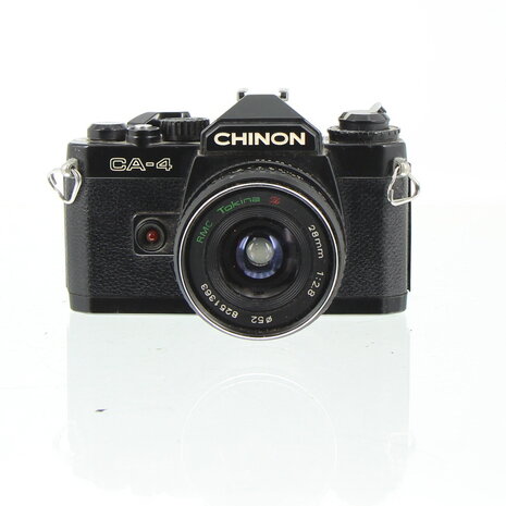 Chinon CA-4 met RMC Tokina 28mm f/2.8 K-mount