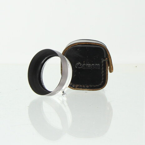 Canon S-50 Metale Lens Hood met Case