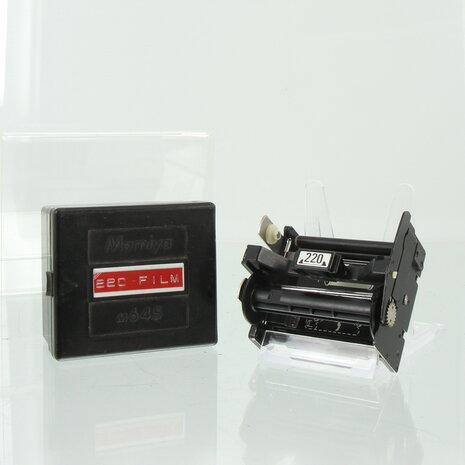 Mamiya 220 rolfilminzet M645 in box