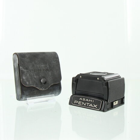 Asahi Pentax 6x7 Waist Level Finder met Tasje