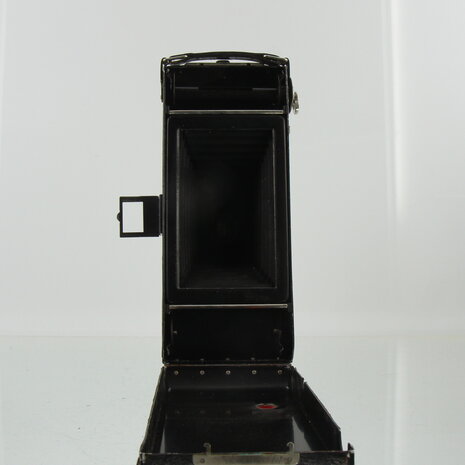 Vintage Vouwcamera met Meyer-G&ouml;rlitz Trioplan 12cm f/6.3 in Vario Sluiter