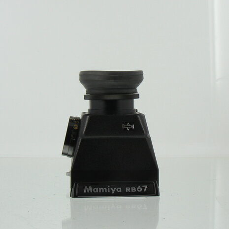 Mamiya RB67 Schoorsteenzoeker met CdS Lichtmeter / Magnifying Finder