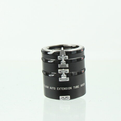 Soligor Auto Extension Tube Set for Nikon 11mm, 18mm and 36mm