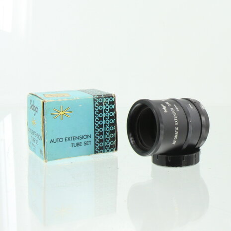 Soligor Automatic Extension Tube Set 10mm, 16mm en 32mm